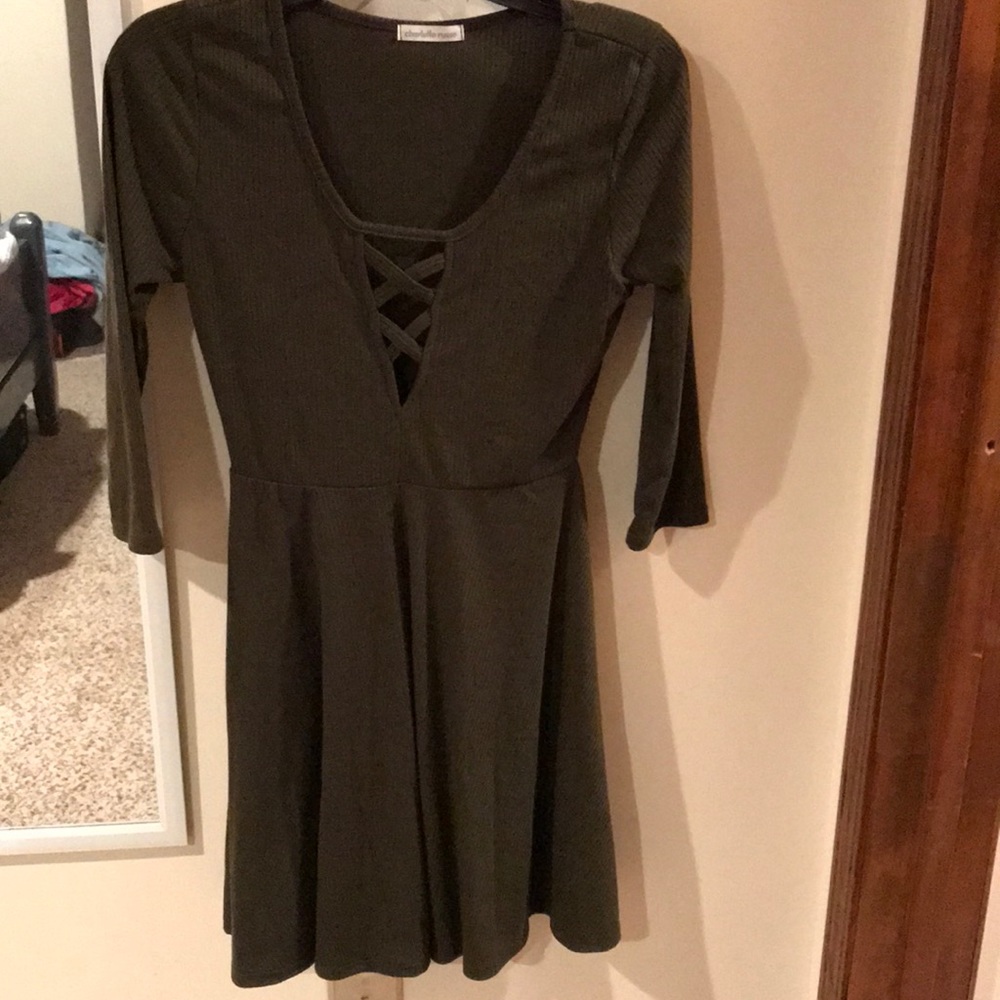 Green dress